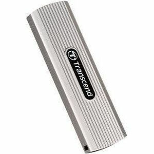 Transcend ESD320A 2 TB Portable Solid State Drive - External - Soft Gray - Thumbnail 1