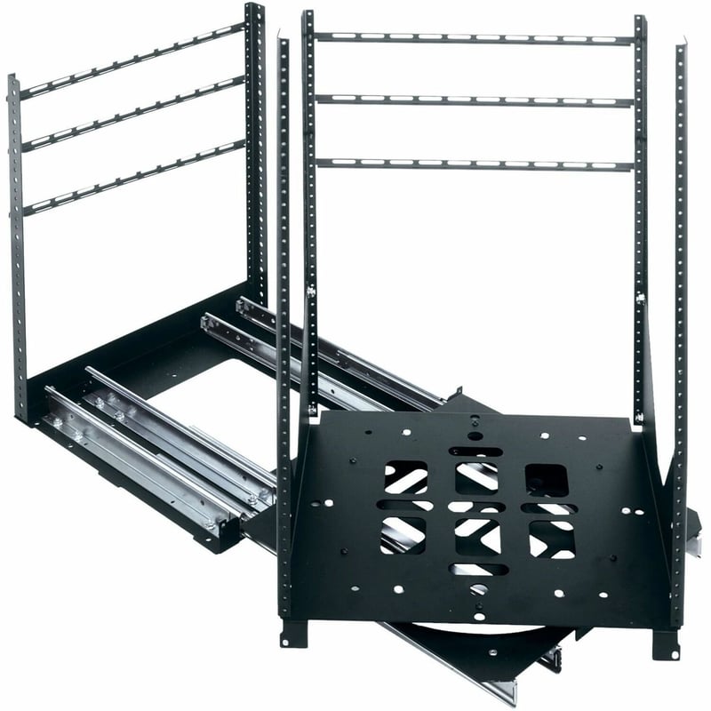 Middle Atlantic SRSR Series 23RU Slide Out Rotating Rack Rail System - 19.1in Depth Wall Mounted Rack