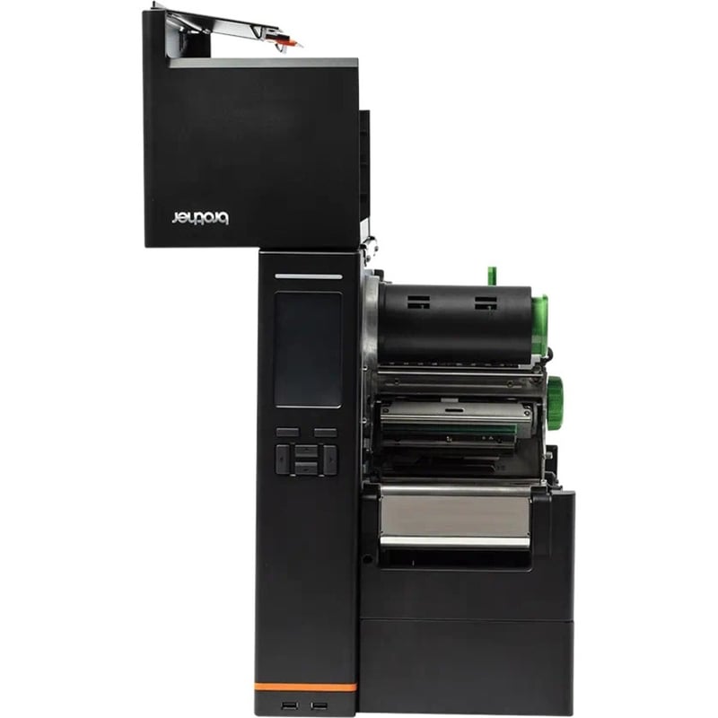 Brother TJ-4522TN Industrial Direct Thermal/Thermal Transfer Printer - Monochrome - Label Print - USB - Serial - Thumbnail 4