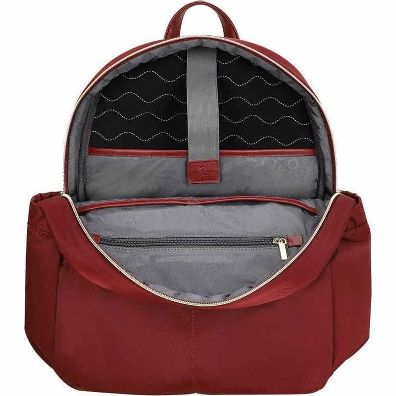 SANDY LISA LAGUNA CARRYING CASE (BACKPACK) FOR 14IN TO 15.6IN LAPTOP - BURGUNDY - Thumbnail 2