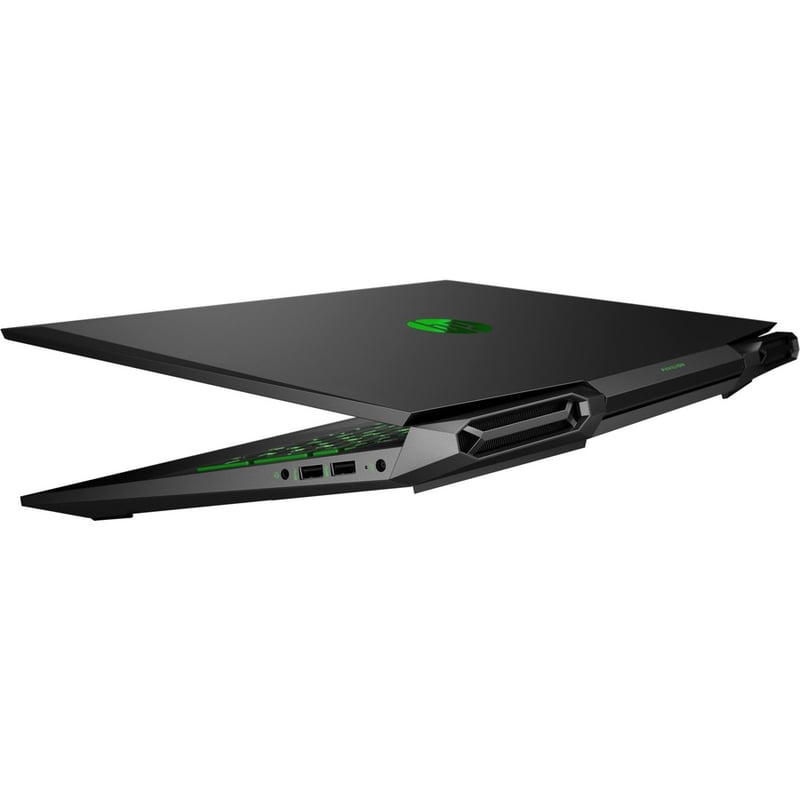 HP Pavilion Gaming 15-dk0000 15-dk0030nr 15.6" Gaming Notebook - Intel Core i7 9th Gen i7-9750H - 8 GB - 256 GB SSD - Shadow Black, Green Chrome