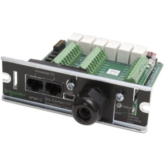 APC by Schneider Electric Dry Contact I/O SmartSlot Card - Thumbnail 2