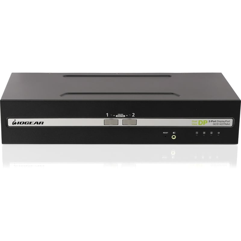 IOGEAR 2-Port Dual View DisplayPort KVM Switch w/Audio - Thumbnail 2