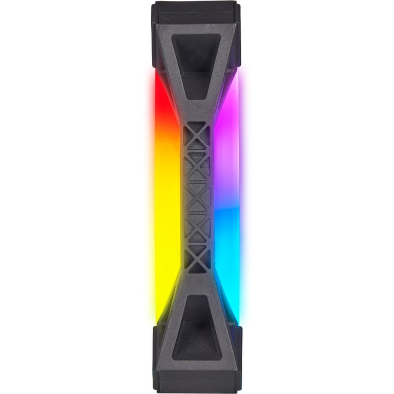 Corsair iCUE QL120 RGB 120mm PWM Triple Fan With Lighting Node CORE - 3 Pack - Thumbnail 5