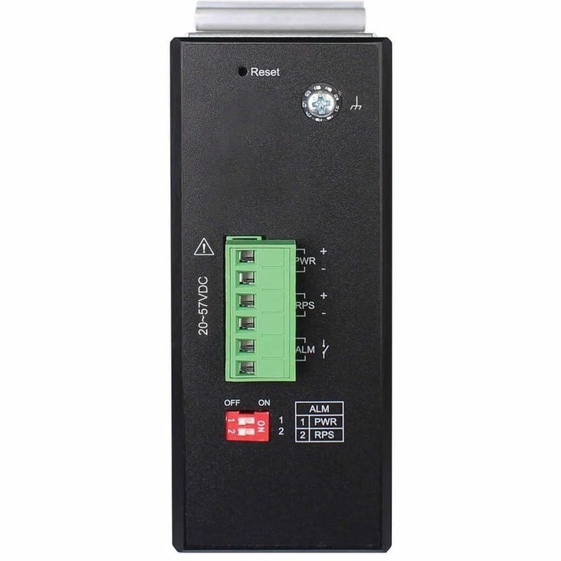 Tripp Lite by Eaton 4-Port Managed Industrial Gigabit Ethernet Switch - 10/100/1000 Mbps, 2 GbE SFP Slots, -40 to 75C, DIN Mount - TAA Compliant - Thumbnail 3