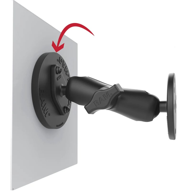 RAM Mounts Tough-Mag Mounting Adapter for Phone, Scanner, Camera, Spotlight, Sensor - Thumbnail 3