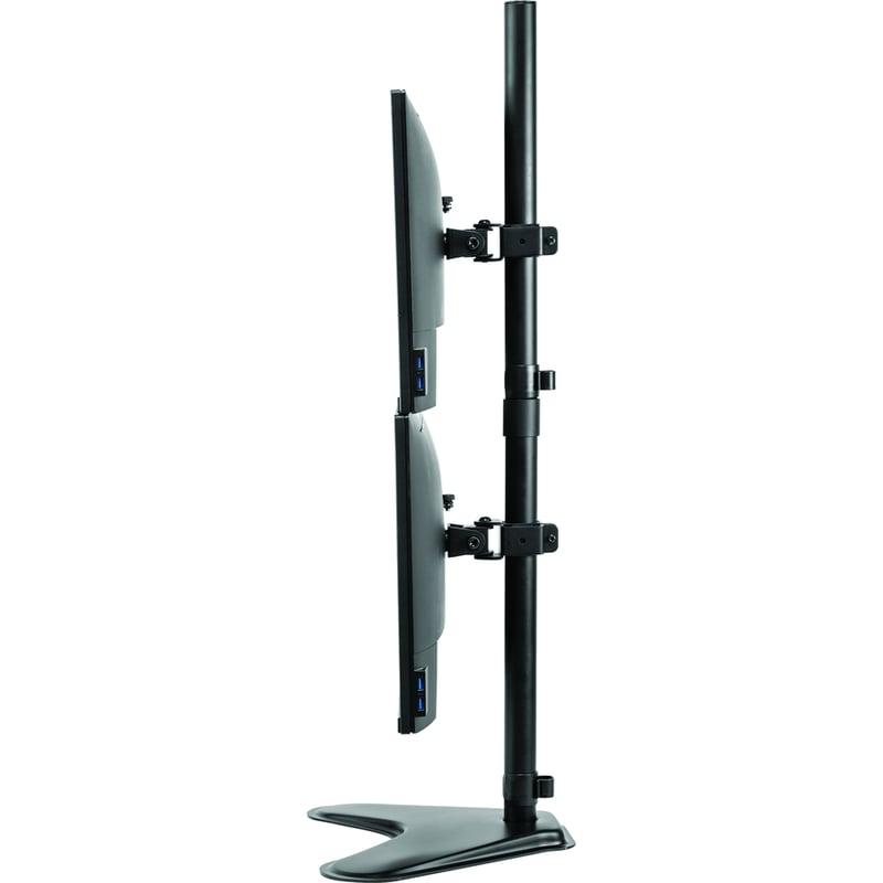 Fellowes Professional Series Freestanding Dual Stacking Monitor Arm - Thumbnail 3
