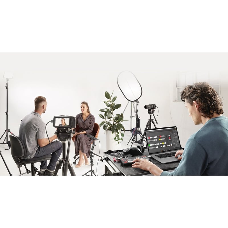 Blackmagic Design Pocket Cinema Professional Digital Camcorder - 5" LCD Touchscreen - CMOS - High Dynamic Range (HDR) - 6K