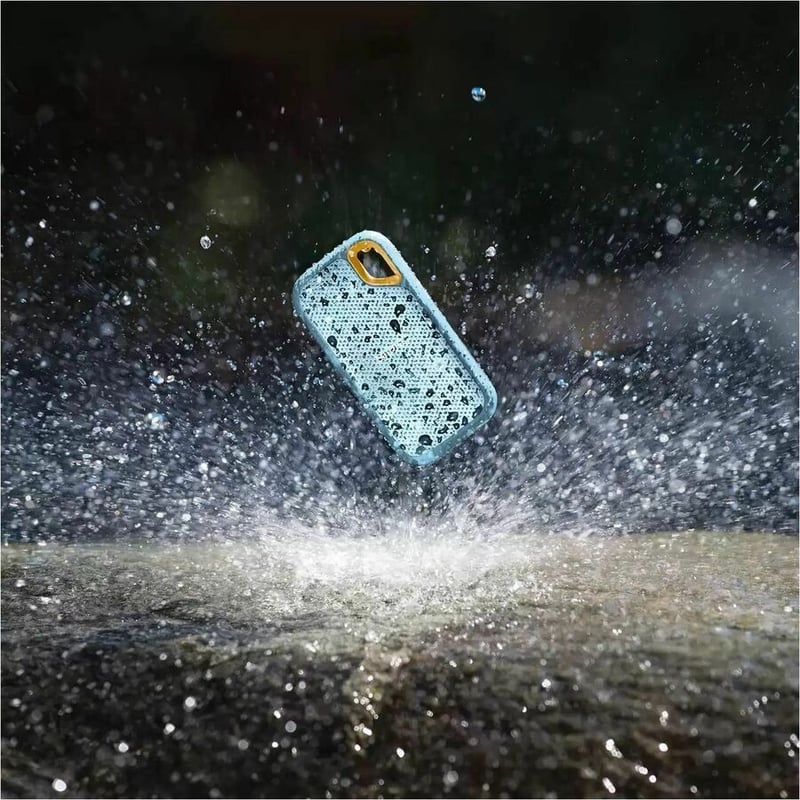 SanDisk Extreme V2 SDSSDE61-2T00-G25B 2 TB Portable Solid State Drive - External - Sky Blue - Thumbnail 5
