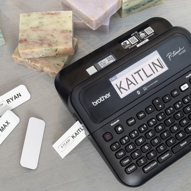 Brother P-Touch PT-D610BT Business Professional Connected Label Maker - Thumbnail 5