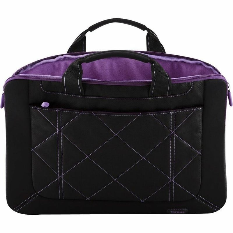 Targus Pulse TSS57401US Carrying Case (Sleeve) for 16" Notebook - Black, Purple - Thumbnail 4