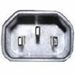 POWER CORD HIGH TEMPERATURE, C14 TO C15, 125V 13A, 1.83M - Thumbnail 1