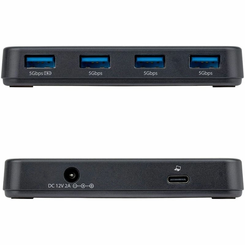 4-PORT USB-A HUB 5GBPS USB-C AND USB-A HOST CABLE - Thumbnail 2