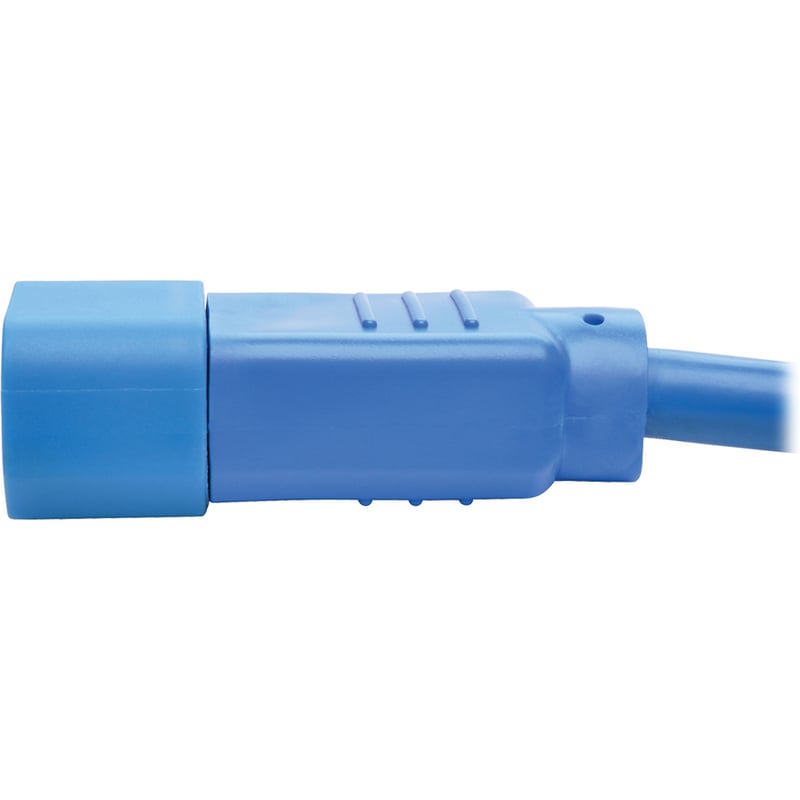Eaton Tripp Lite Series Heavy-Duty PDU Power Cord, C13 to C14 - 15A, 250V, 14 AWG, 3 ft. (0.91 m), Blue - Thumbnail 5
