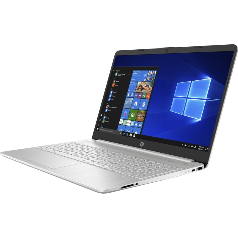 HP 15-dy2074nr 15.6" Touchscreen Notebook - HD - Intel Core i3 11th Gen i3-1115G4 - 8 GB - 256 GB SSD - Natural Silver - Thumbnail 1