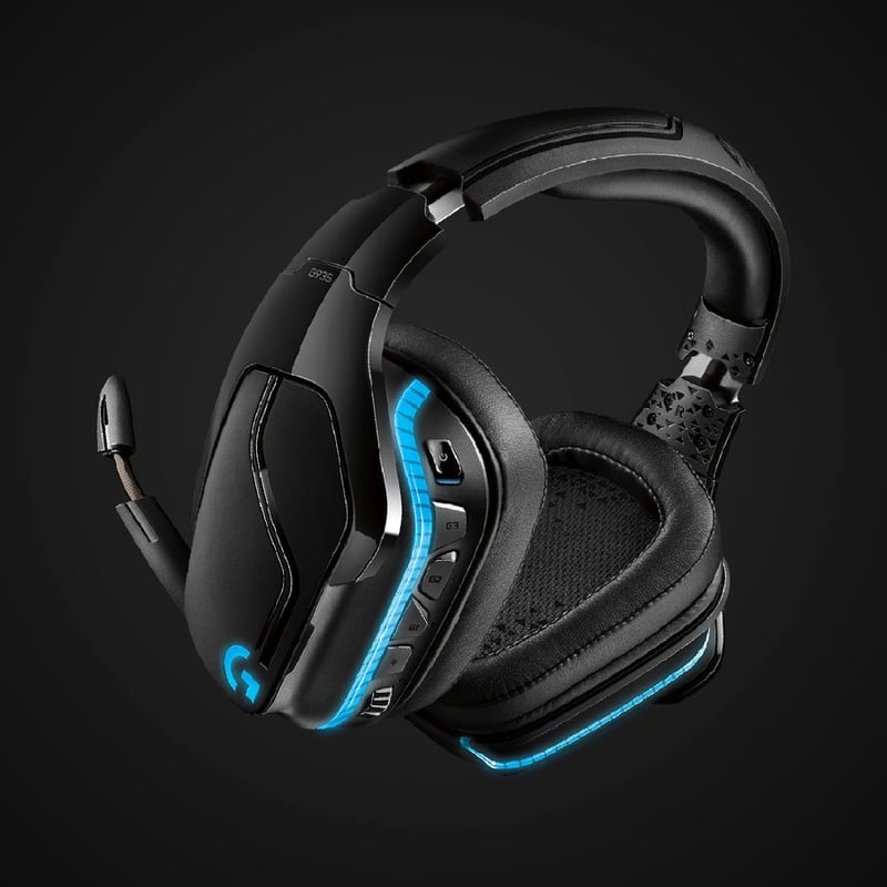 Logitech G935 Wireless 7.1 Surround Lightsync Gaming Headset - Thumbnail 2
