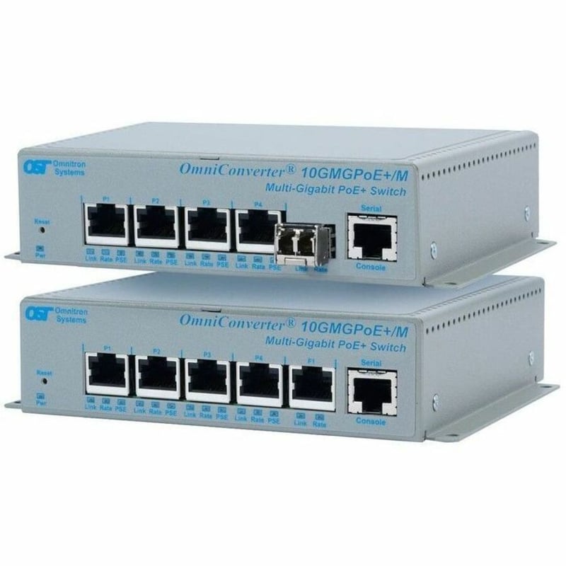 MULTI-GIGABIT POE SWITCH MANAGE D 5 PORT SFP UPLINK DC -40-60C