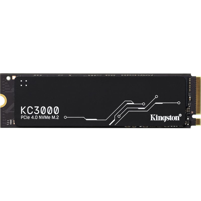 Kingston KC3000 2 TB Solid State Drive - M.2 2280 Internal - PCI Express NVMe (PCI Express NVMe 4.0 x4) - Thumbnail 1