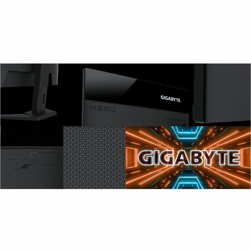 Gigabyte M32U 32" Class 4K UHD Gaming LED Monitor - 16:9 - Black