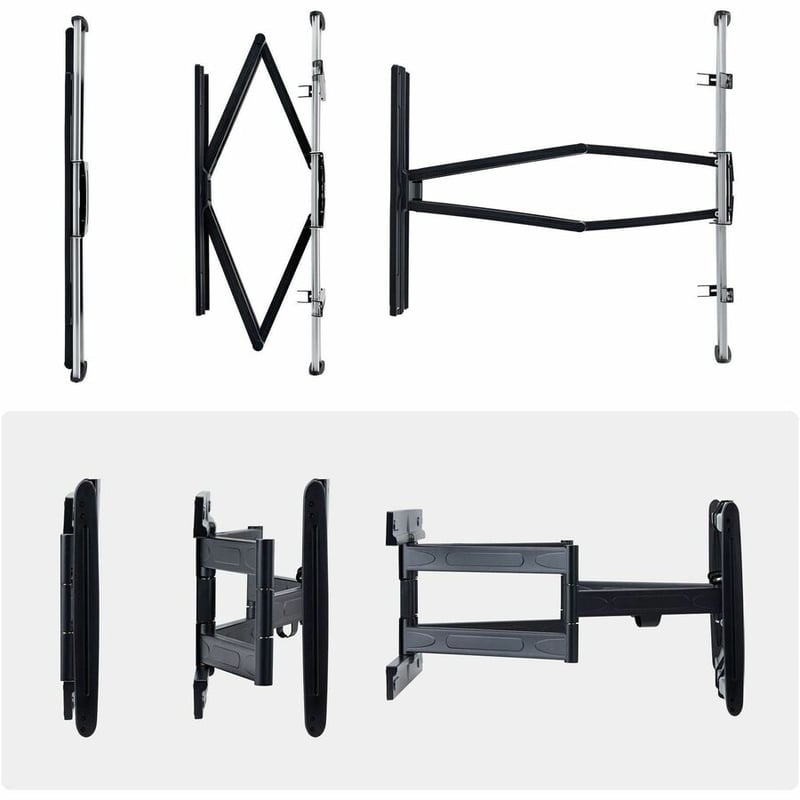 ULTRA-SLIM TV WALLMOUNT/BRACKET - FOR UP TO 65IN FLAT SCREENS TAA - Thumbnail 5