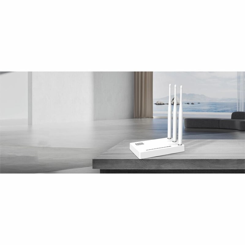 WIRELESS N300 SPEED, 3 FIXED ANTENNA INCREASE WIRELESS RANGE, ACCESS POINT, ROUT - Thumbnail 4