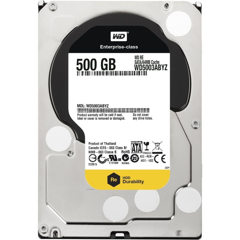 WD 500GB SATA ENTERPRISE HDD