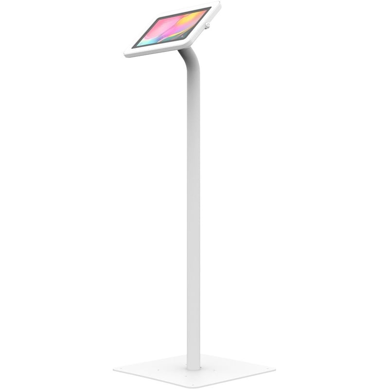 The Joy Factory Elevate II Floor Stand Kiosk for Galaxy Tab A 10.1 (2019) (White) - Thumbnail 2