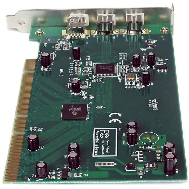 StarTech.com 3 Port 2b 1a PCI 1394b FireWire Adapter Card with DV Editing Kit - Thumbnail 3