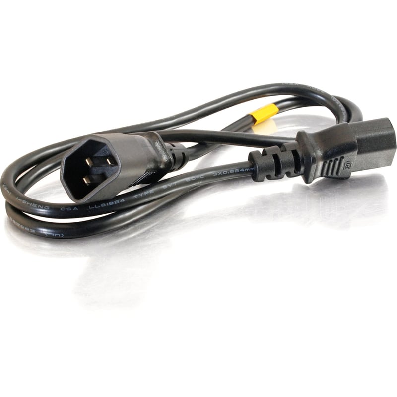 POWER CORD - POWER IEC 320 EN 60320 C13 - FEMALE LEFT GENDER - POWER IEC 320 EN - Thumbnail 2