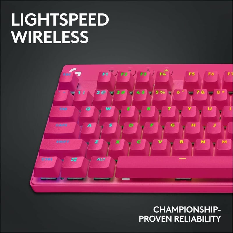PRO X TKL RAPID (MAGENTA) WIRED GAMING KEYBOARD - LINEAR - Thumbnail 3
