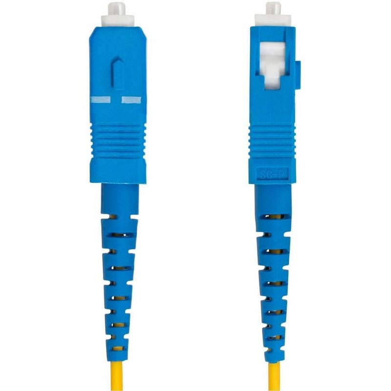 StarTech.com 1m (3.3ft) LC to SC (UPC) OS2 Single Mode Simplex Fiber Optic Cable, 9/125m, 40G/100G, LSZH Fiber Patch Cord - Thumbnail 3