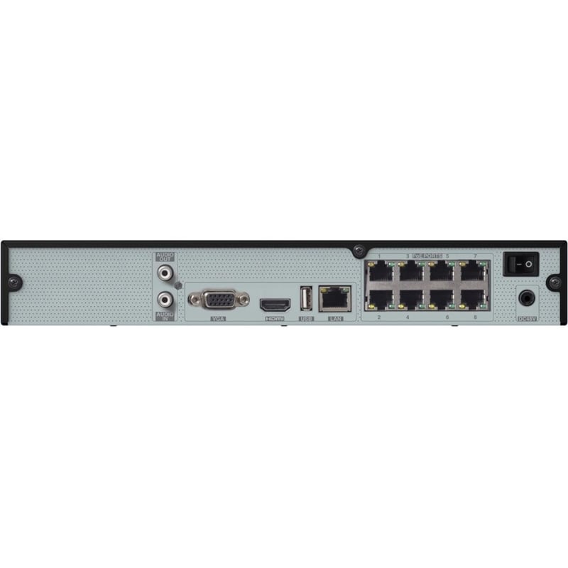 Speco 8 Channel NVR with 8 Built-In PoE Ports - 6 TB HDD - Thumbnail 2
