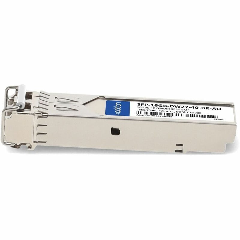 AddOn Brocade® (Formerly) Compatible TAA 16GBase-DWDM FC SFP+ Transceiver C-Band 100GHz (SMF, 1555.75nm, 40km, LC, DOM) - Thumbnail 2