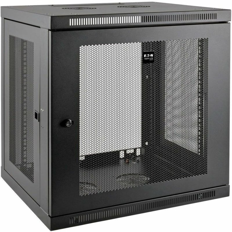 Tripp Lite by Eaton SmartRack 12U Low-Profile Switch-Depth-Plus Wall-Mount Small Rack Enclosure - Thumbnail 1