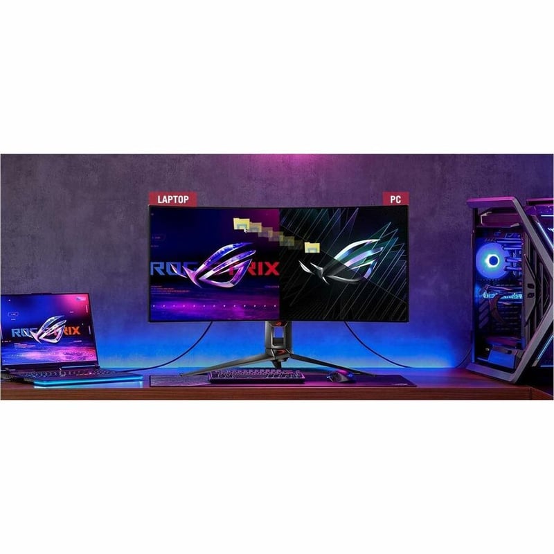 Asus ROG Swift PG34WCDM 34" Class UW-QHD Curved Screen Gaming OLED Monitor - 21:9