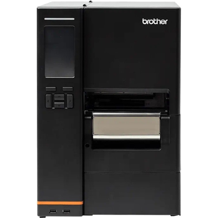 Brother TJ-4522TN Industrial Direct Thermal/Thermal Transfer Printer - Monochrome - Label Print - USB - Serial - Thumbnail 2