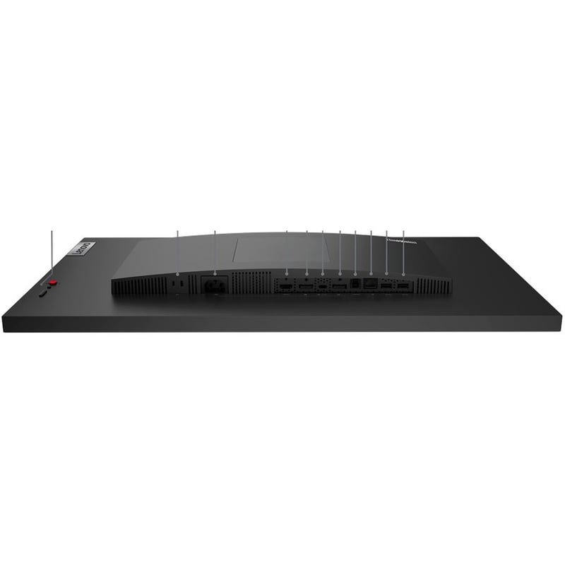 Lenovo ThinkVision P27h-30 27" Class WQHD LCD Monitor - 16:9 - Raven Black