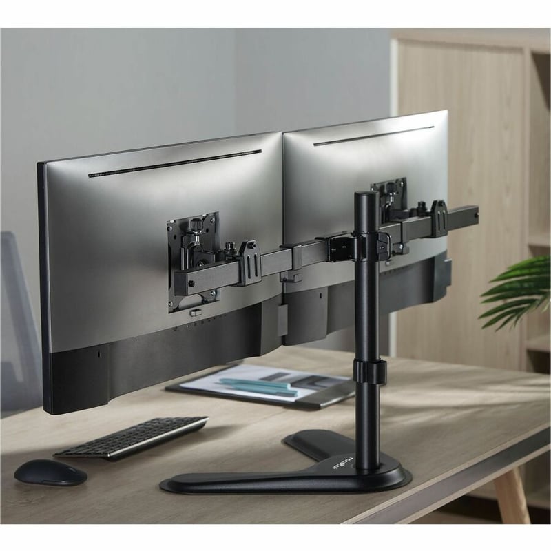 Rocstor ErgoReach Mounting Pole for Flat Panel Display - Black - Landscape/Portrait - Thumbnail 5
