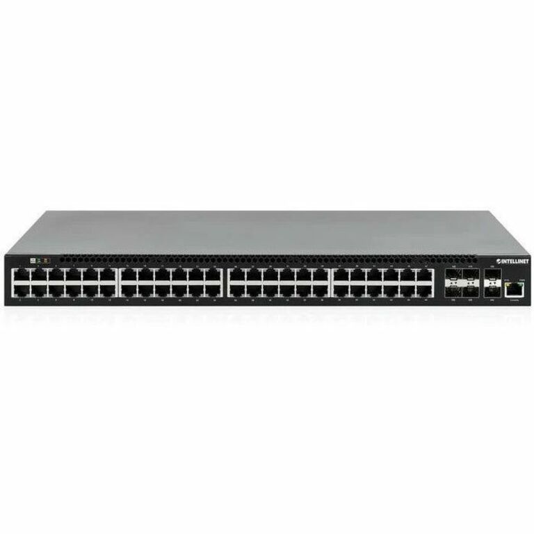54-PORT L3 FULLY MANAGED POE+ SWITCH WITH 48 GIGABIT ETHERNET PORTS AND 6 SFP+ U - Thumbnail 5