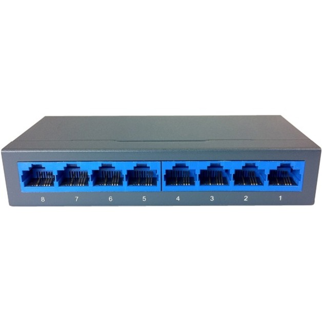 Amer 8 Port 10/100Mbps Ethernet Switch - Thumbnail 3