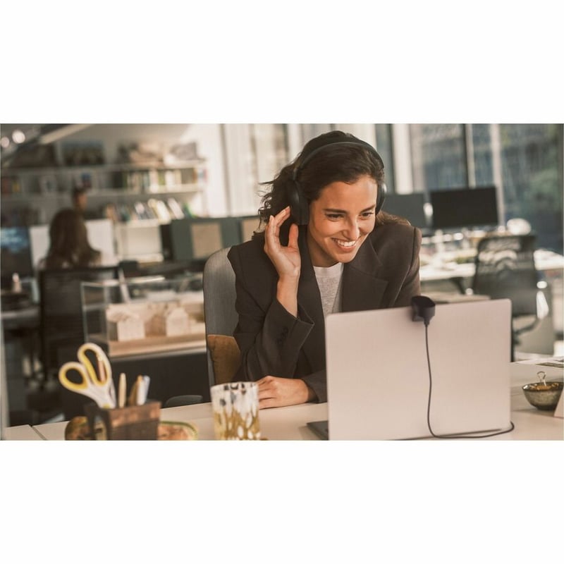 JABRA EVOLVE3 85 UC LINK390C BLACK - Thumbnail 5