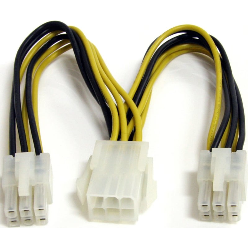 StarTech.com 6in PCI Express Power Splitter Cable - Thumbnail 1