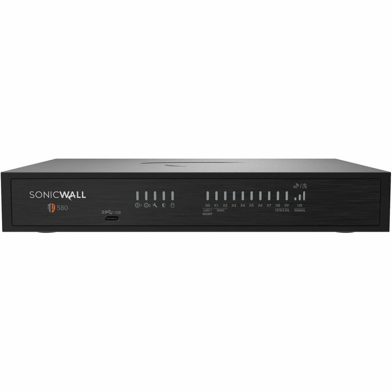 TZ580 SECURE UPGRADE APPLIANCE ONLY NO ATTACHED SUBSCRIPTION