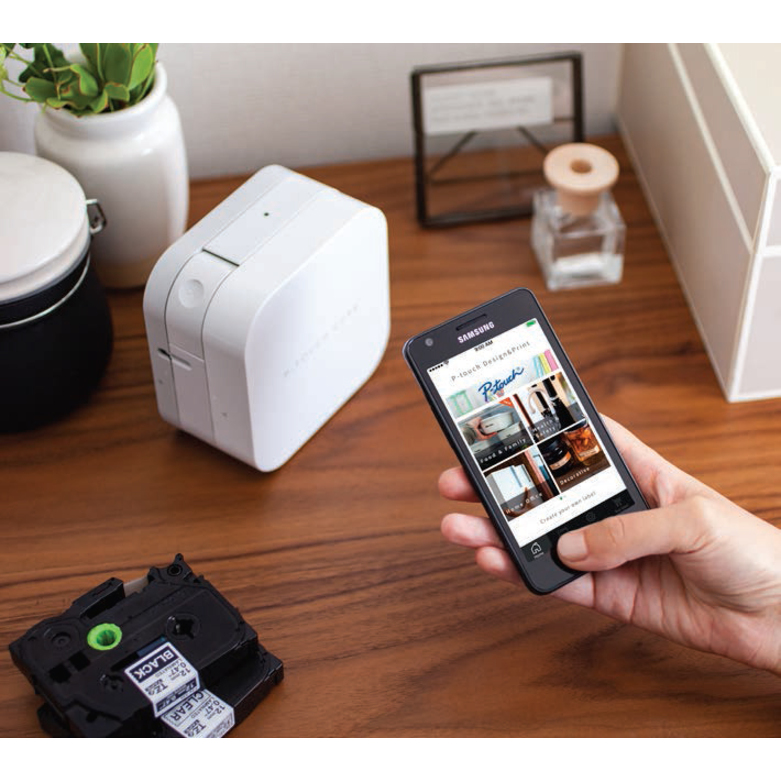 Brother P-touch CUBE, White - Thumbnail 2