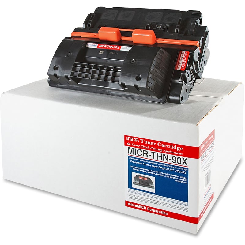 MICROMICR MICR CE390X HIGH QUALITY NEW BUILD TONER CARTRIDGE FOR USE IN HP LASER - Thumbnail 1