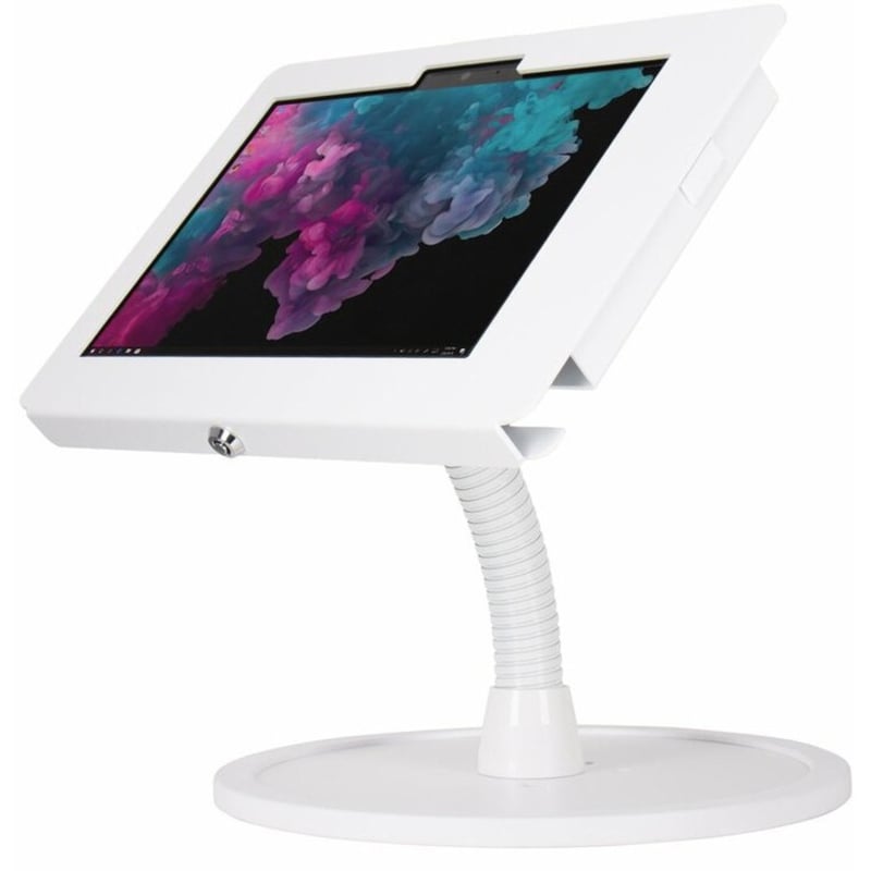 The Joy Factory Elevate II Flex Countertop Kiosk for Surface Go 3 | Go 2 | Go (White) - Thumbnail 3