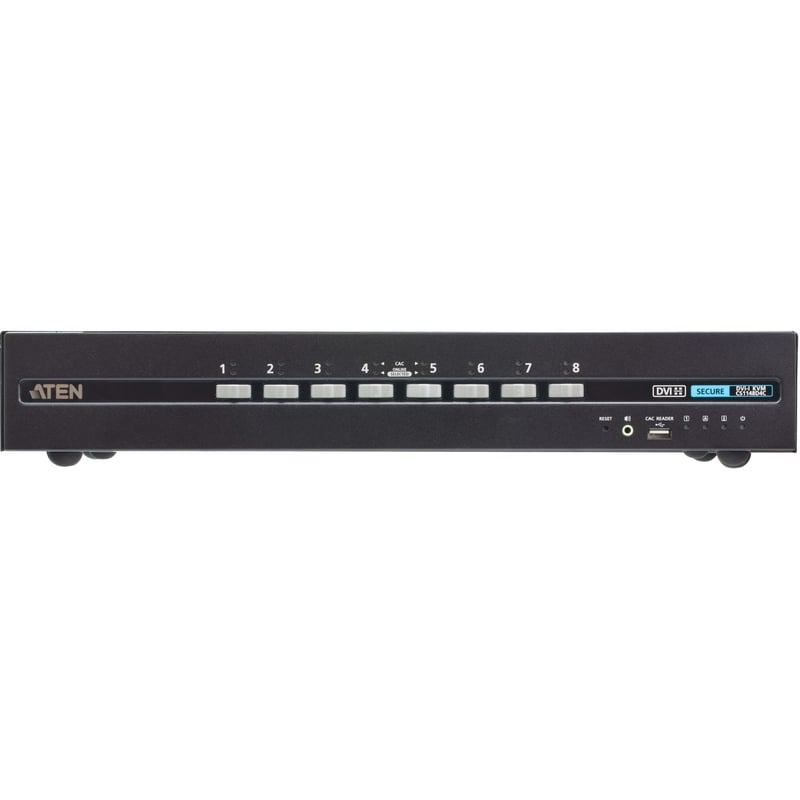 ATEN 8-Port USB DVI Dual Display Secure KVM Switch with CAC (PSD PP v4.0 Compliant) - Thumbnail 1
