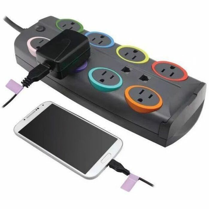 Lenovo Kensington SmartSockets Standard Adapter - Surge Protector - Thumbnail 5