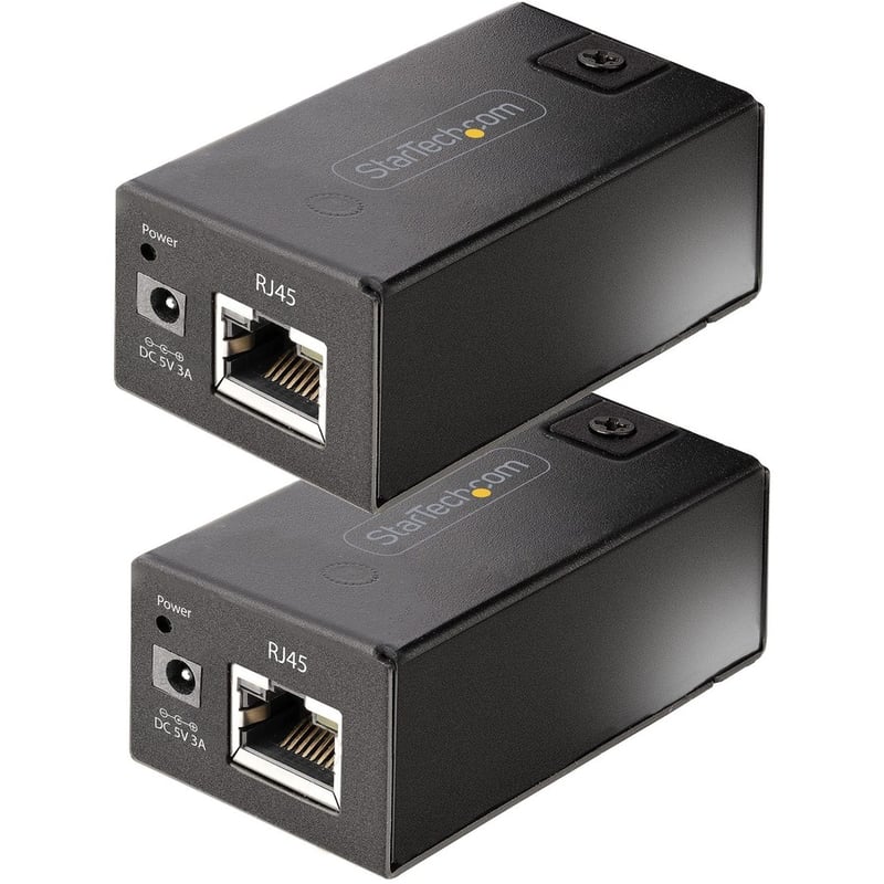 StarTech.com 150m (492ft) USB 2.0 Extender over Cat5e/Cat6 Ethernet Cable, Externally Powered USB Extender/Adapter via RJ45/Network Cable - Thumbnail 2