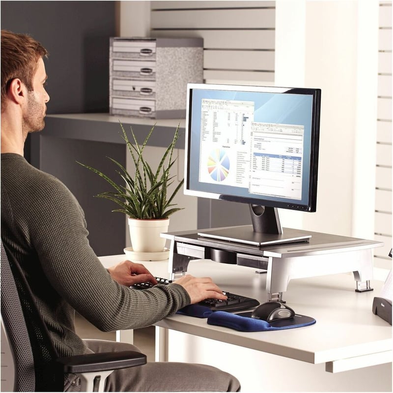 Fellowes Office Suites Monitor Riser - Thumbnail 4